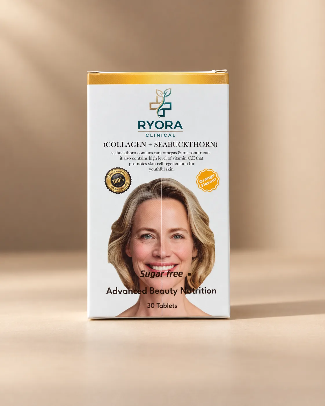 RYORA CLINICAL Collagen + Seabuckthorn Tablets