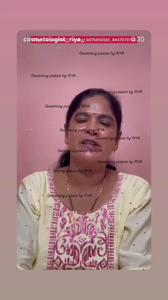 A client talking about her results