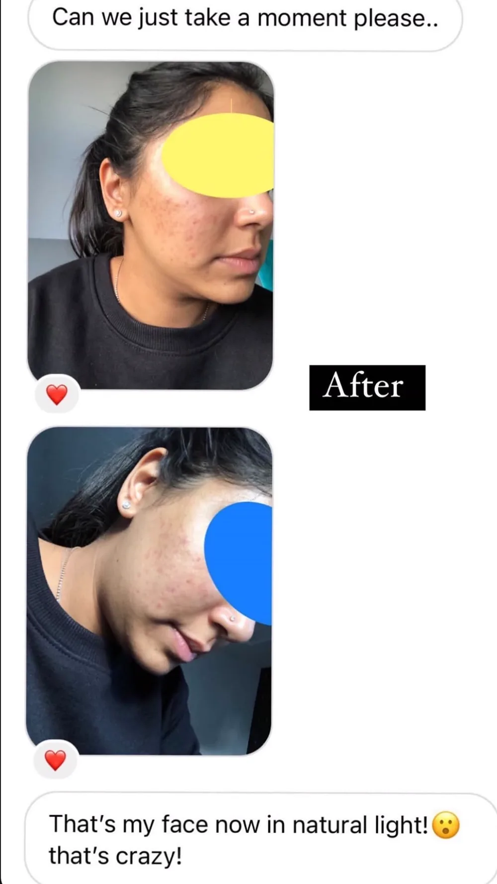 A message from a client