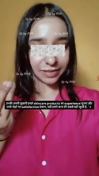 A client talking about her results
